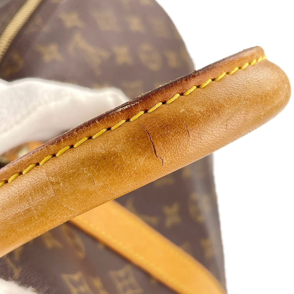 Louis Vuitton Monogram Keepall Bandouliere 55 Coated Canvas Boston Bag 4890