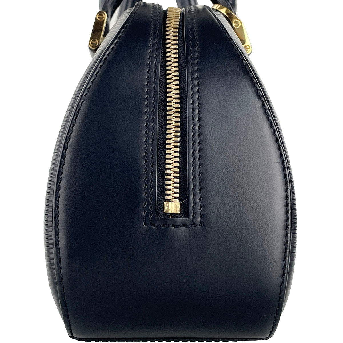 Louis Vuitton Epi Jasmine Leather Suede Black Handbag 4929