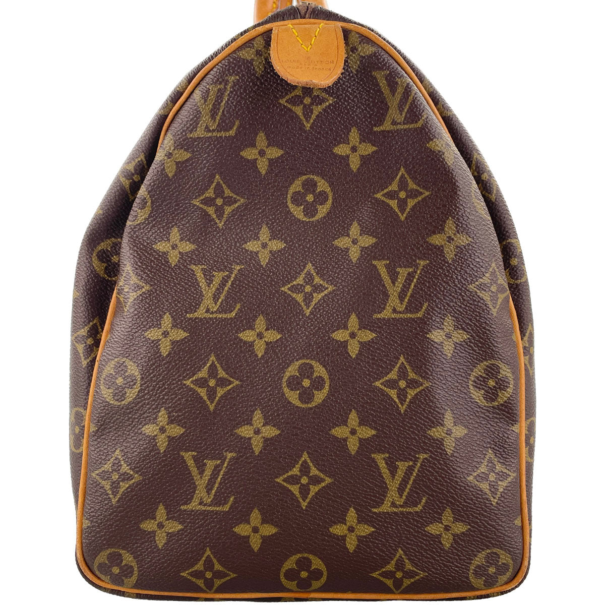 Louis Vuitton Monogram Speedy 40 Coated Canvas Fabric Brown Handbag 4850