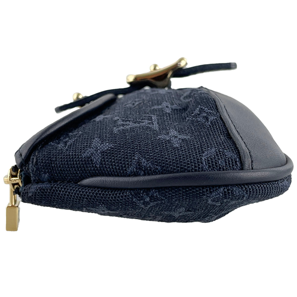 Louis Vuitton Monogram Mini Ann Sophie Canvas Fabric Navy Pouch 4889