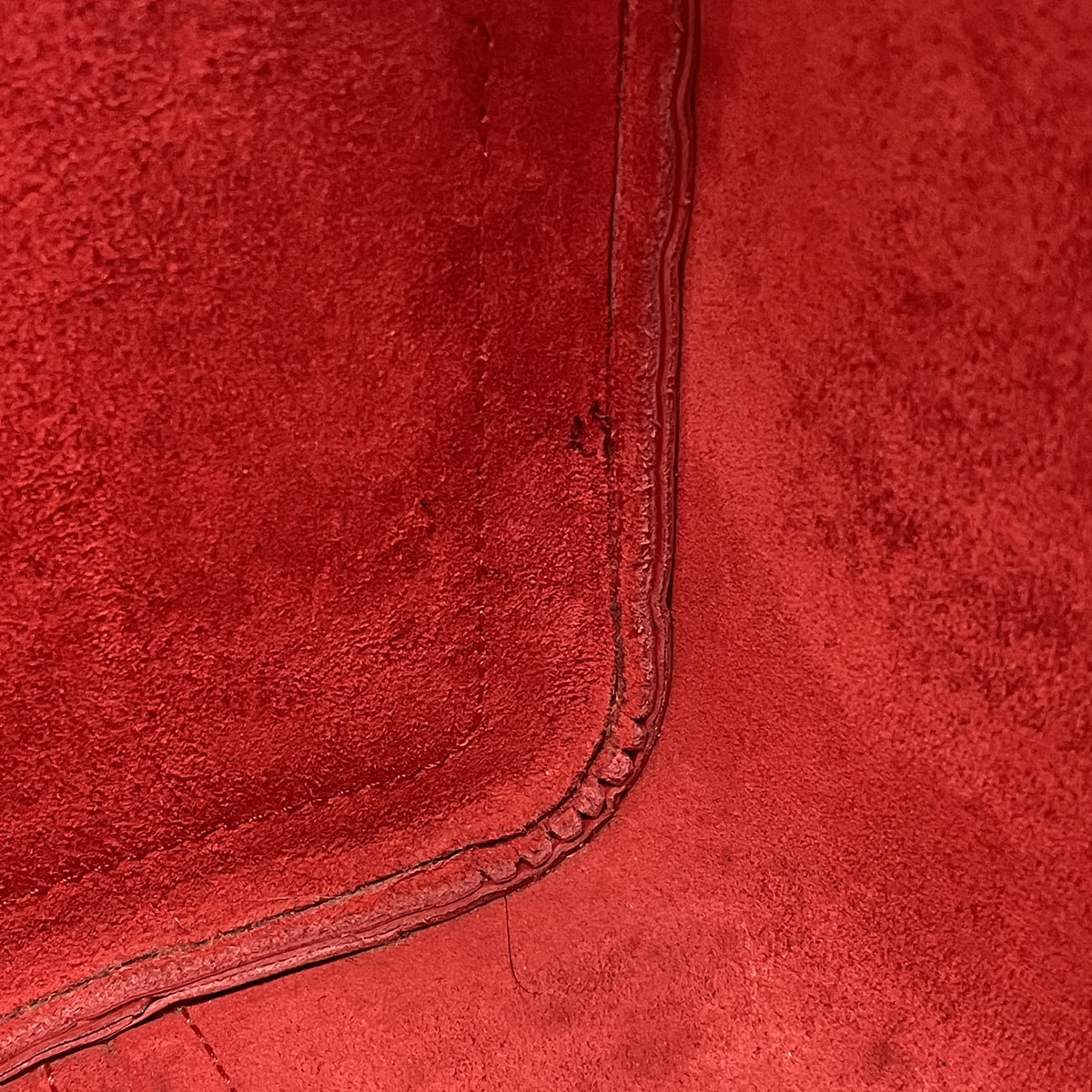 Louis Vuitton Epi Speedy 25 Leather Suede Red Handbag 4919