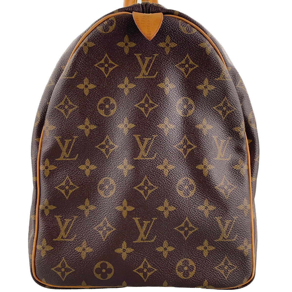 Louis Vuitton Monogram Keepall 50 Leather Fabric Brown Boston Bag 4662