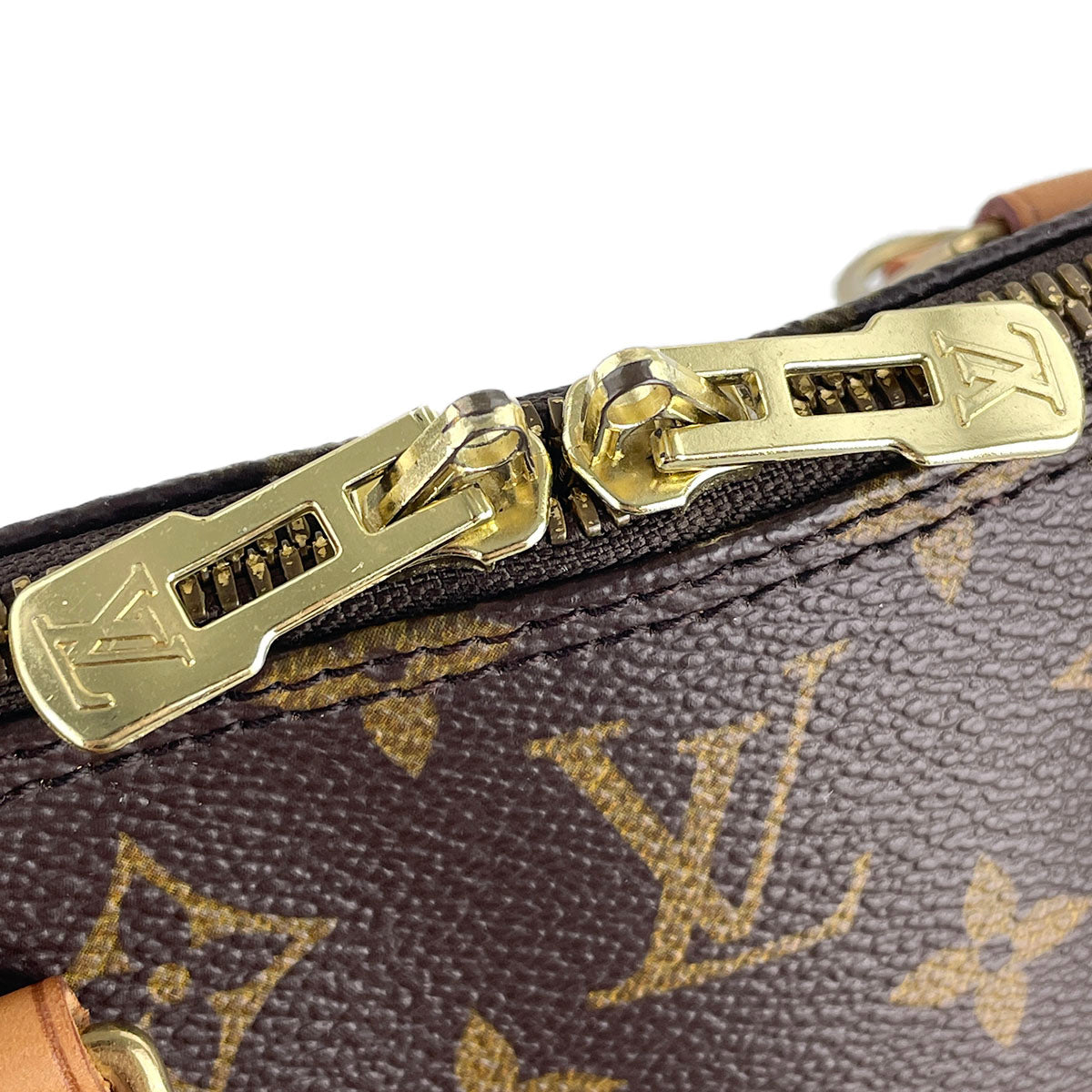 Louis Vuitton Monogram Alma Coated Canvas Fabric Brown Handbag 4838