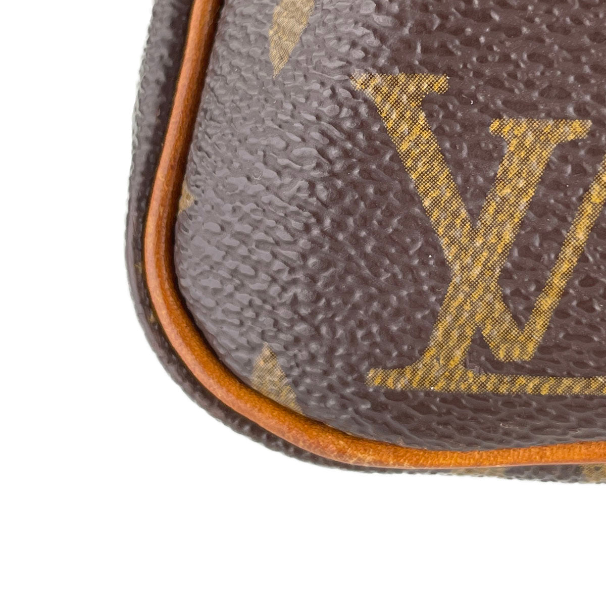 Louis Vuitton Monogram Speedy 25 Coated Canvas Fabric Brown Handbag 4827