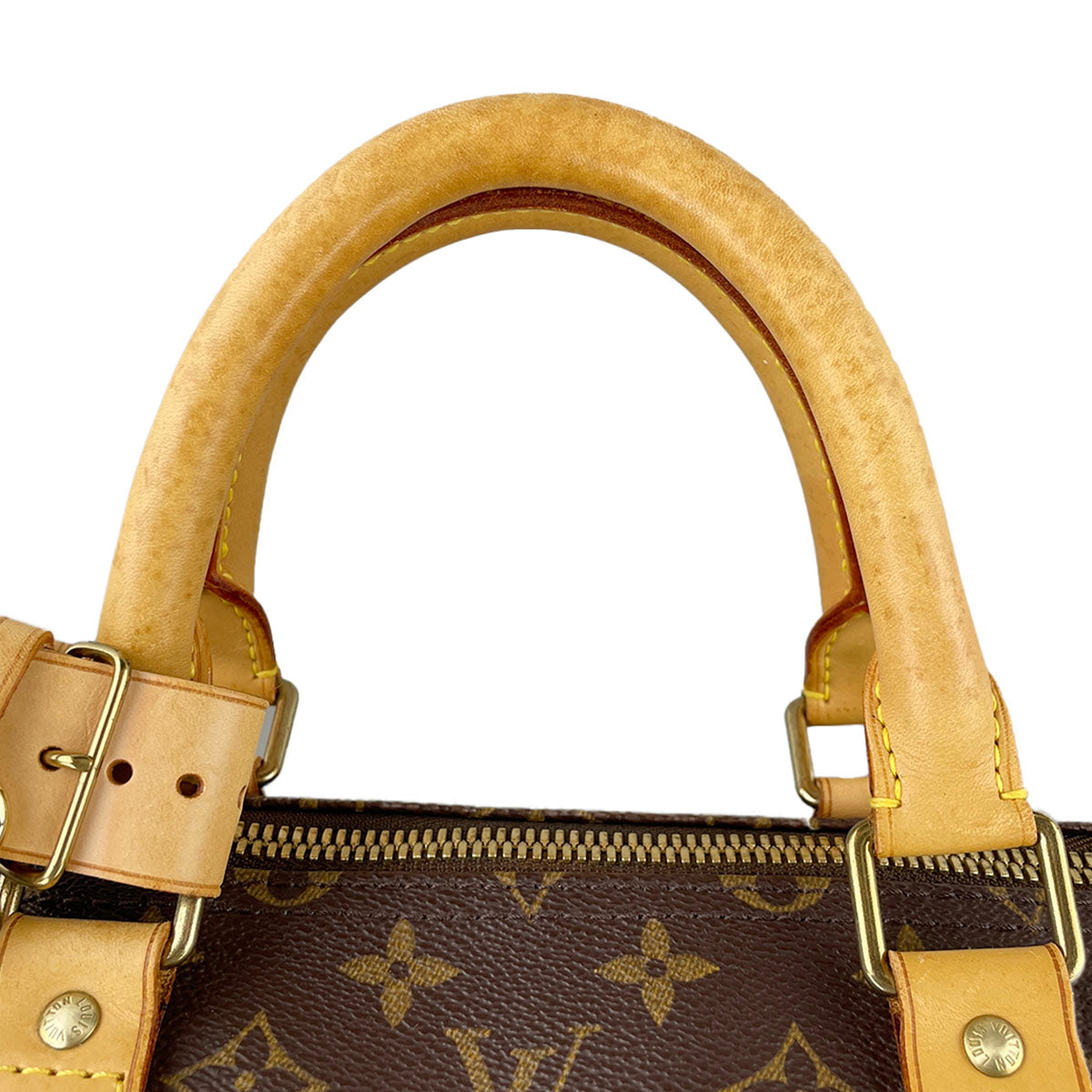 Louis Vuitton Monogram Keepall 55 Coated Canvas Fabric Brown Boston Bag 4857