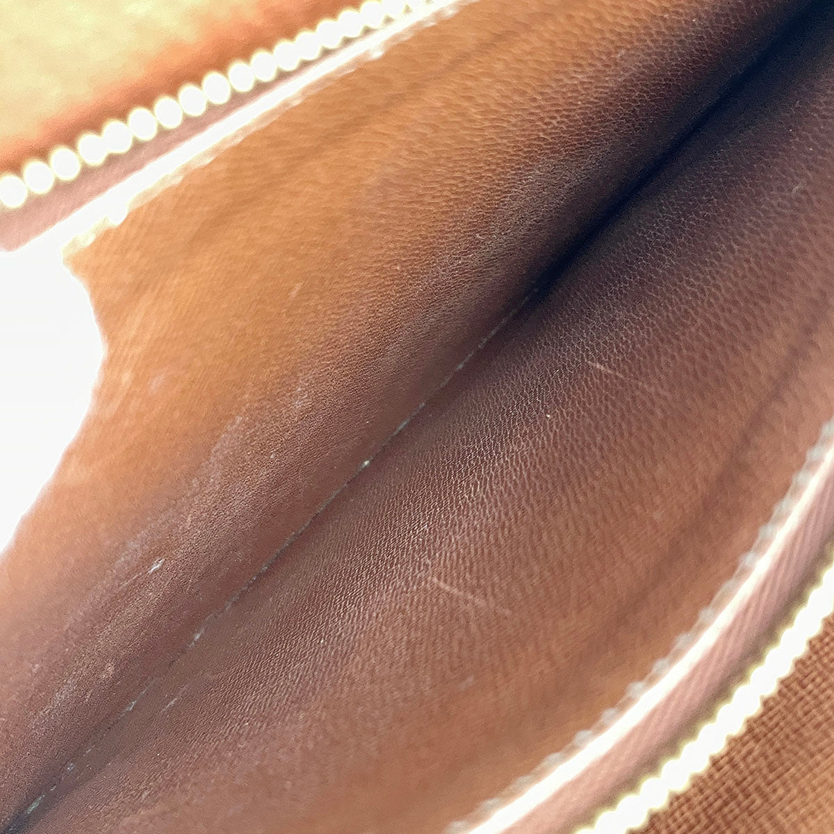 Louis Vuitton Monogram Sac Dauphine Coated Canvas Brown Shoulder bag 4908