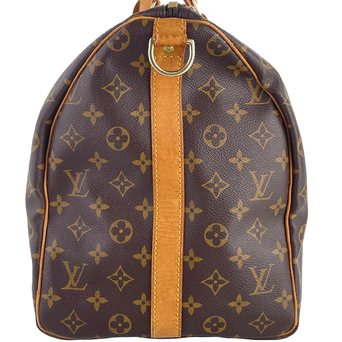 Louis Vuitton Monogram Keepall Bandouliere 50 Coated Canvas  Boston Bag 4840