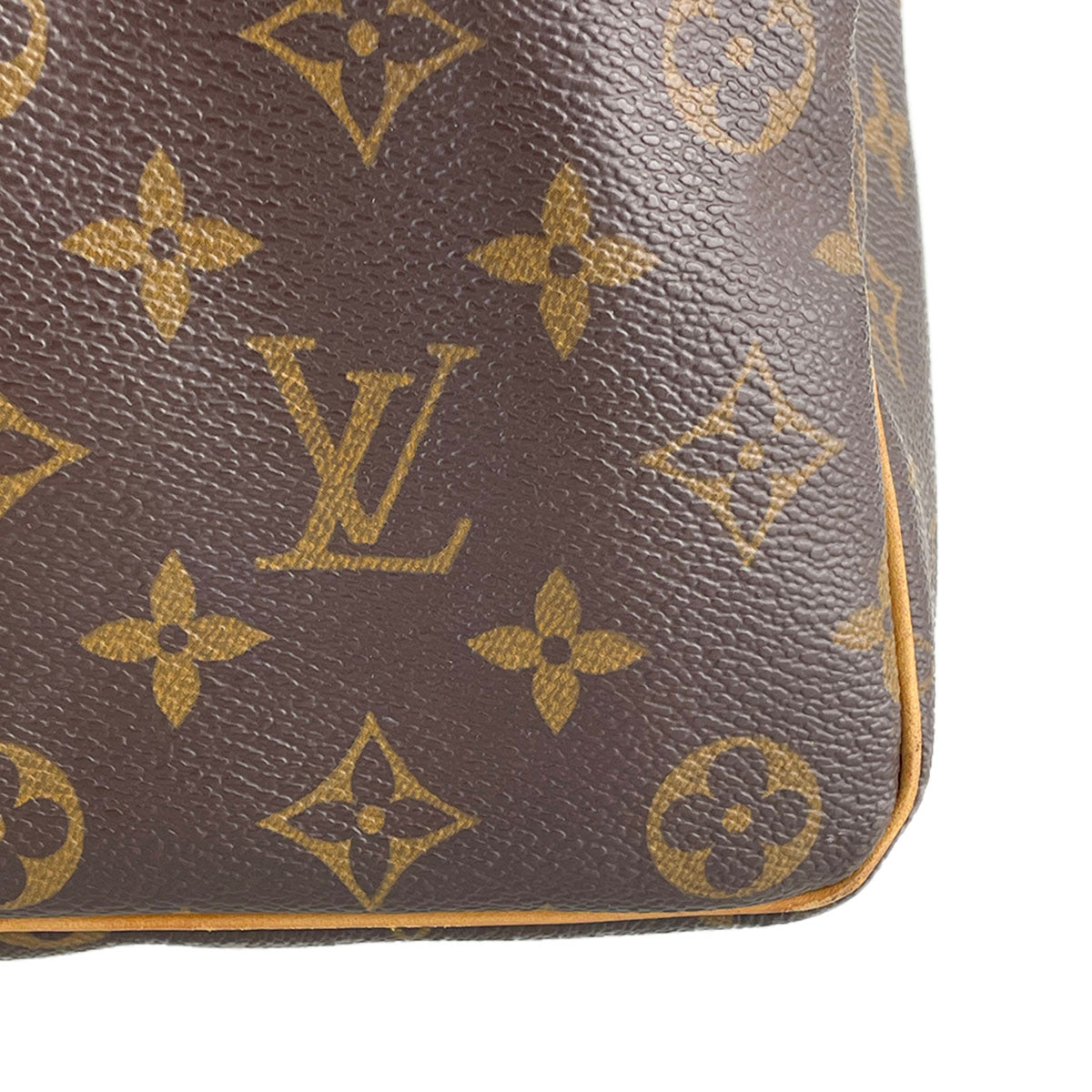 Louis Vuitton Monogram Keepall 45 Coated Canvas Fabric Brown Boston Bag 4879