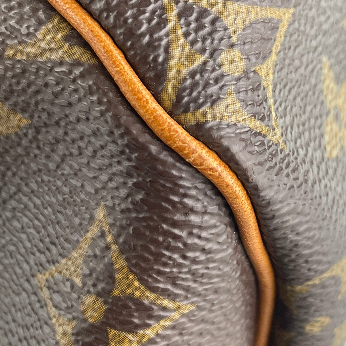 Louis Vuitton Monogram Speedy 25 Coated Canvas Fabric Brown Handbag 4827
