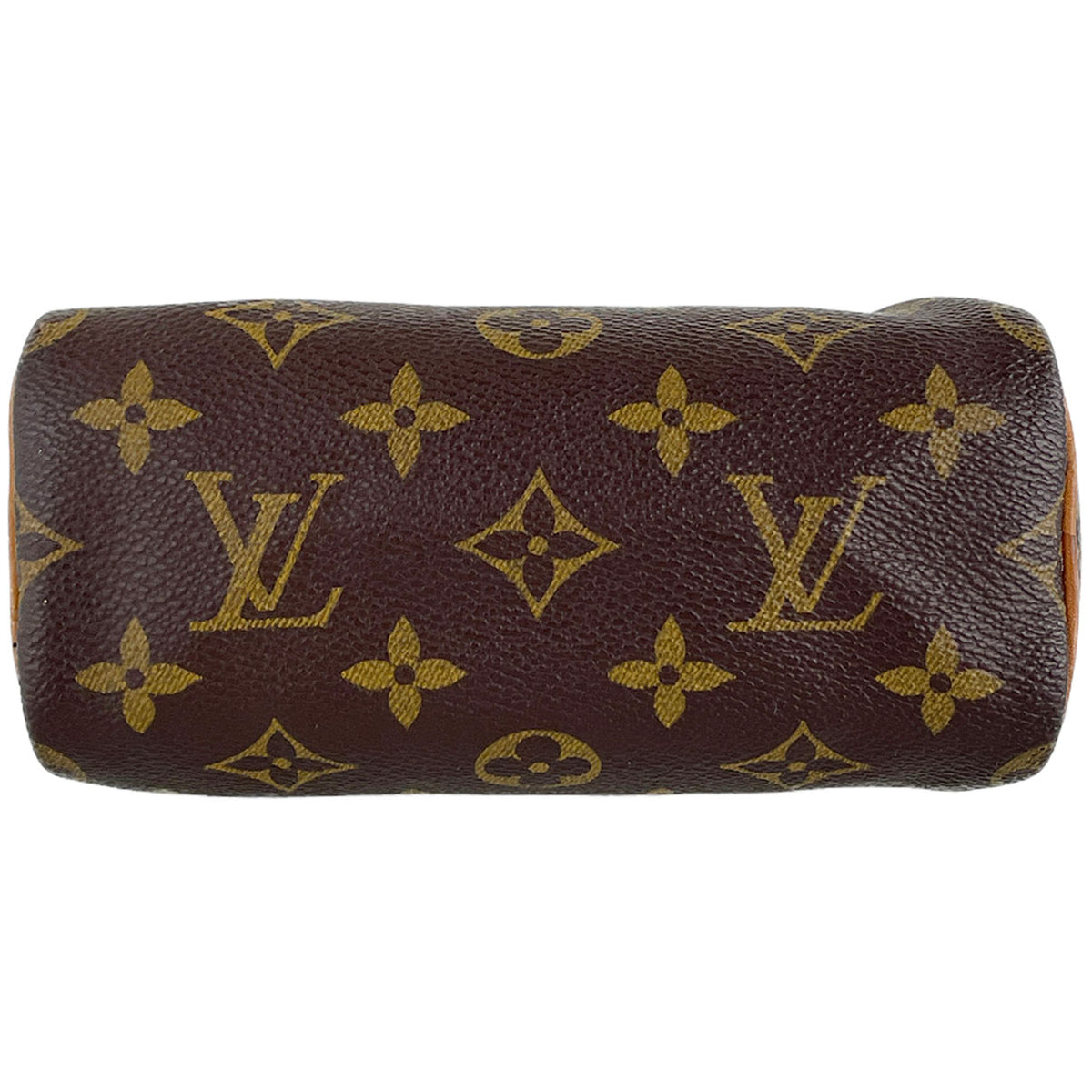 Louis Vuitton Monogram Mini speedy Coated Canvas Fabric Brown 2way Handbag 4934