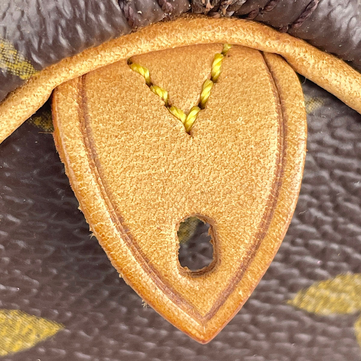 Louis Vuitton Monogram Mini speedy Coated Canvas Fabric Brown Handbag 4930