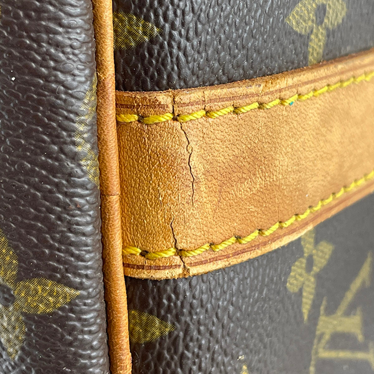 Louis Vuitton Monogram Keepall Bandouliere 45 Coated Canvas Boston Bag 4872