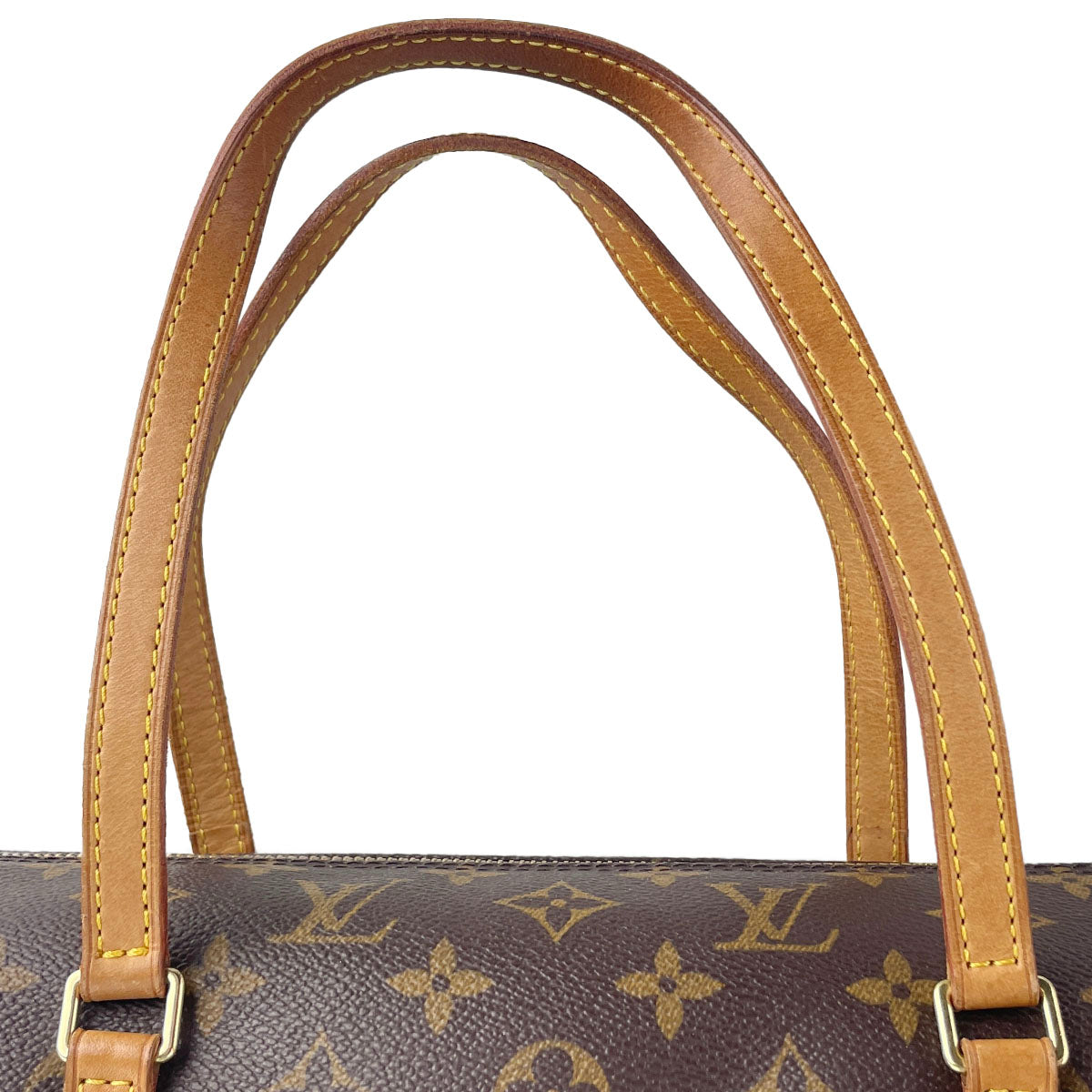 Louis Vuitton Monogram Papillon 30 Coated Canvas Brown Handbag 4841