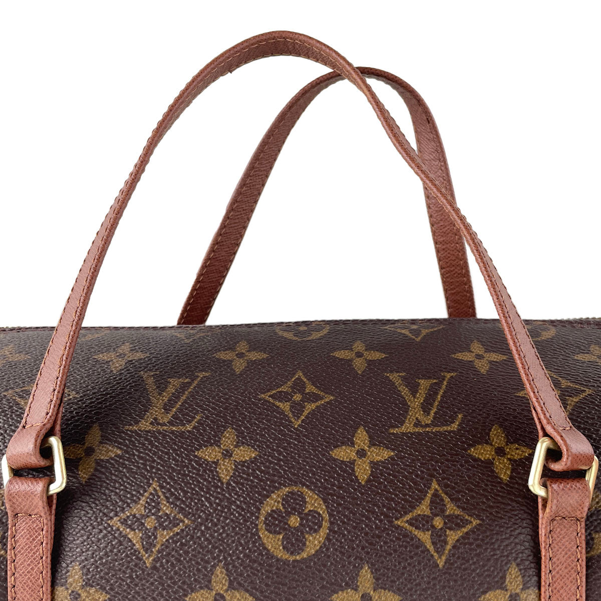 Louis Vuitton Monogram Papillon 26 Coated Canvas Leather Brown Handbag 4858