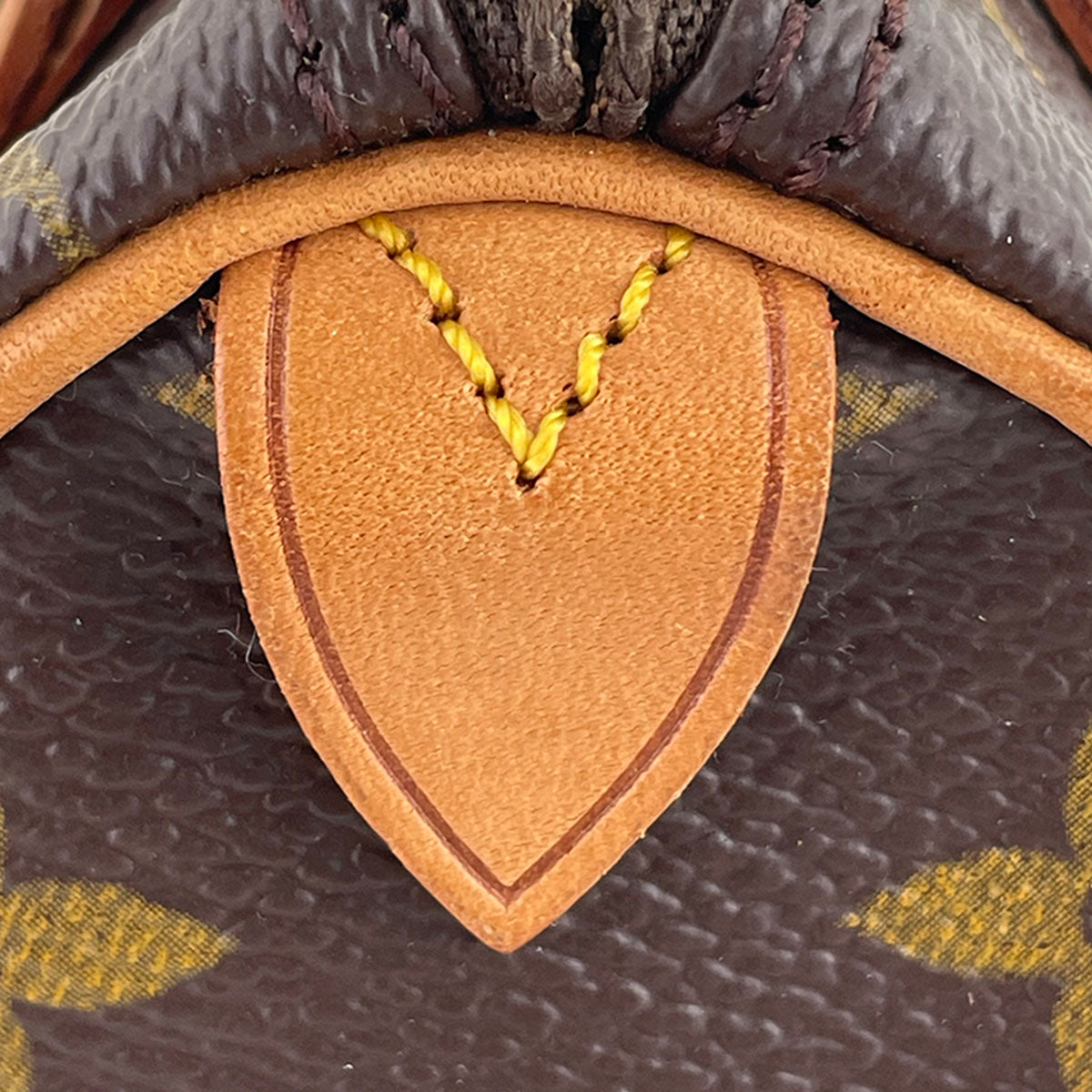 Louis Vuitton Monogram Mini speedy Coated Canvas Fabric Brown Handbag 4896