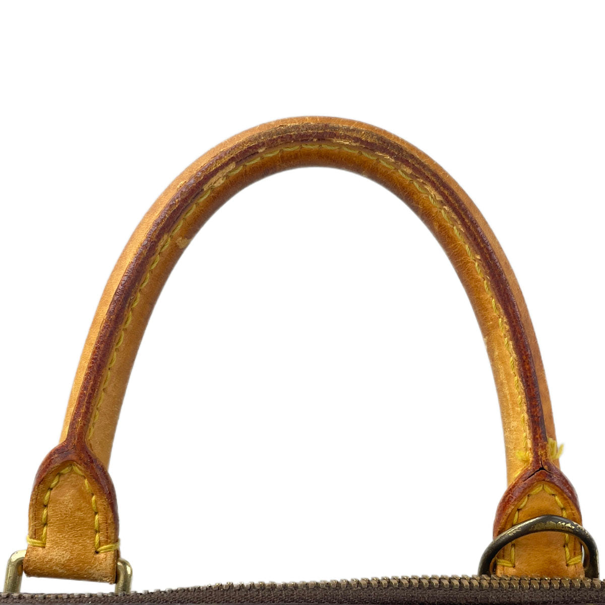 Louis Vuitton Monogram Alma Coated Canvas Fabric Brown Handbag 4915