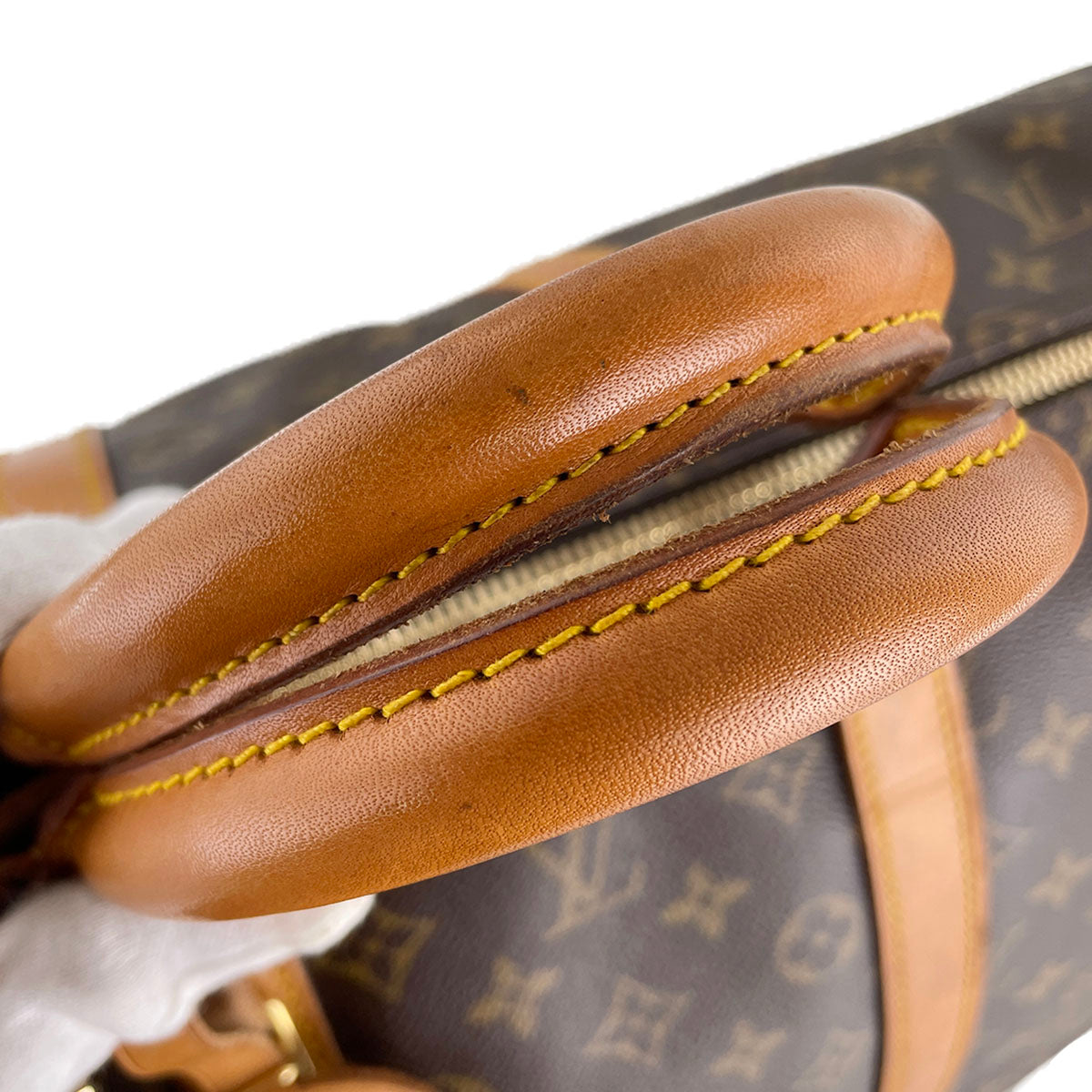 Louis Vuitton Monogram Keepall Bandouliere 55 Coated Canvas Boston Bag 4876
