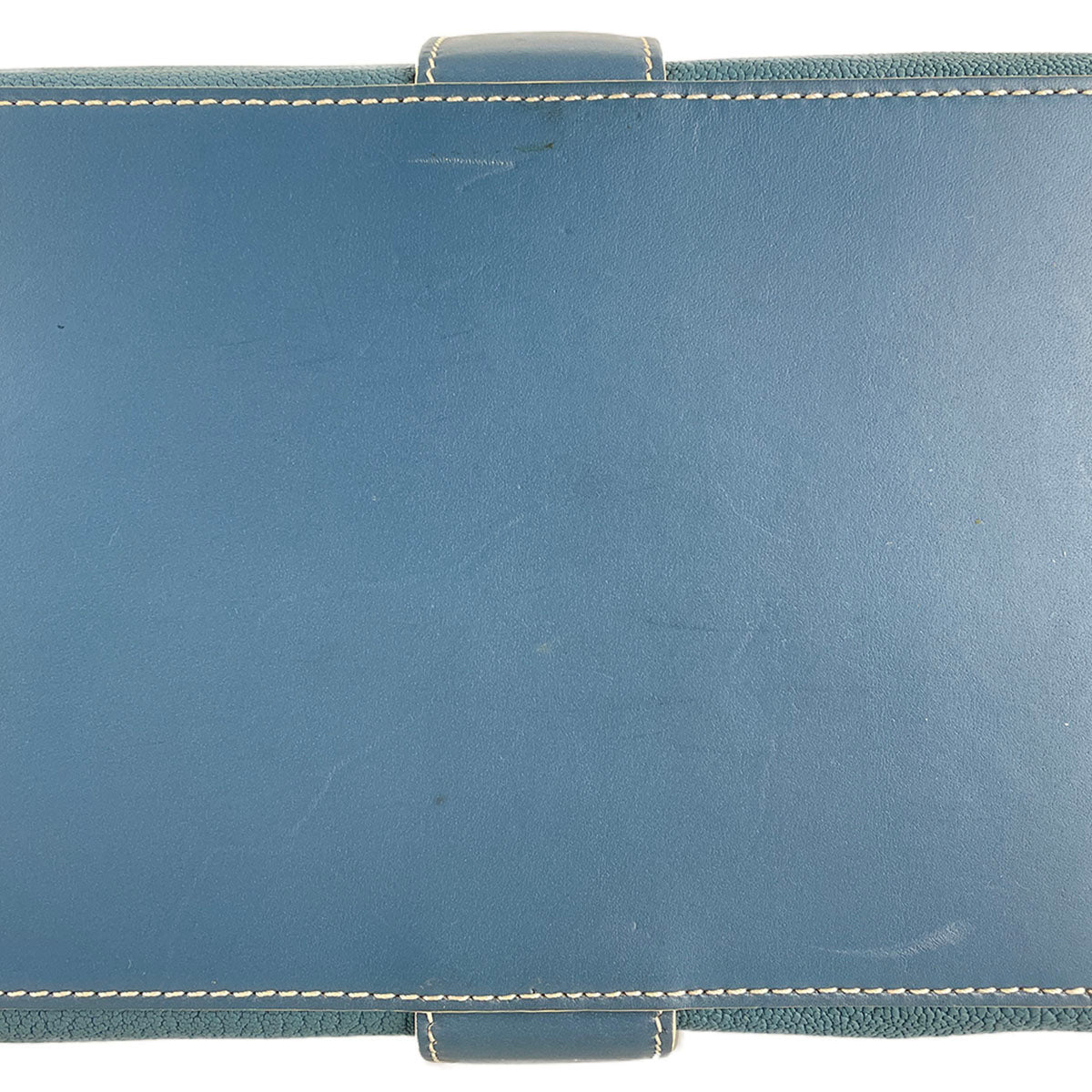 Louis Vuitton Suhali Angenieux PM Leather Fabric Blue Handbag 4851