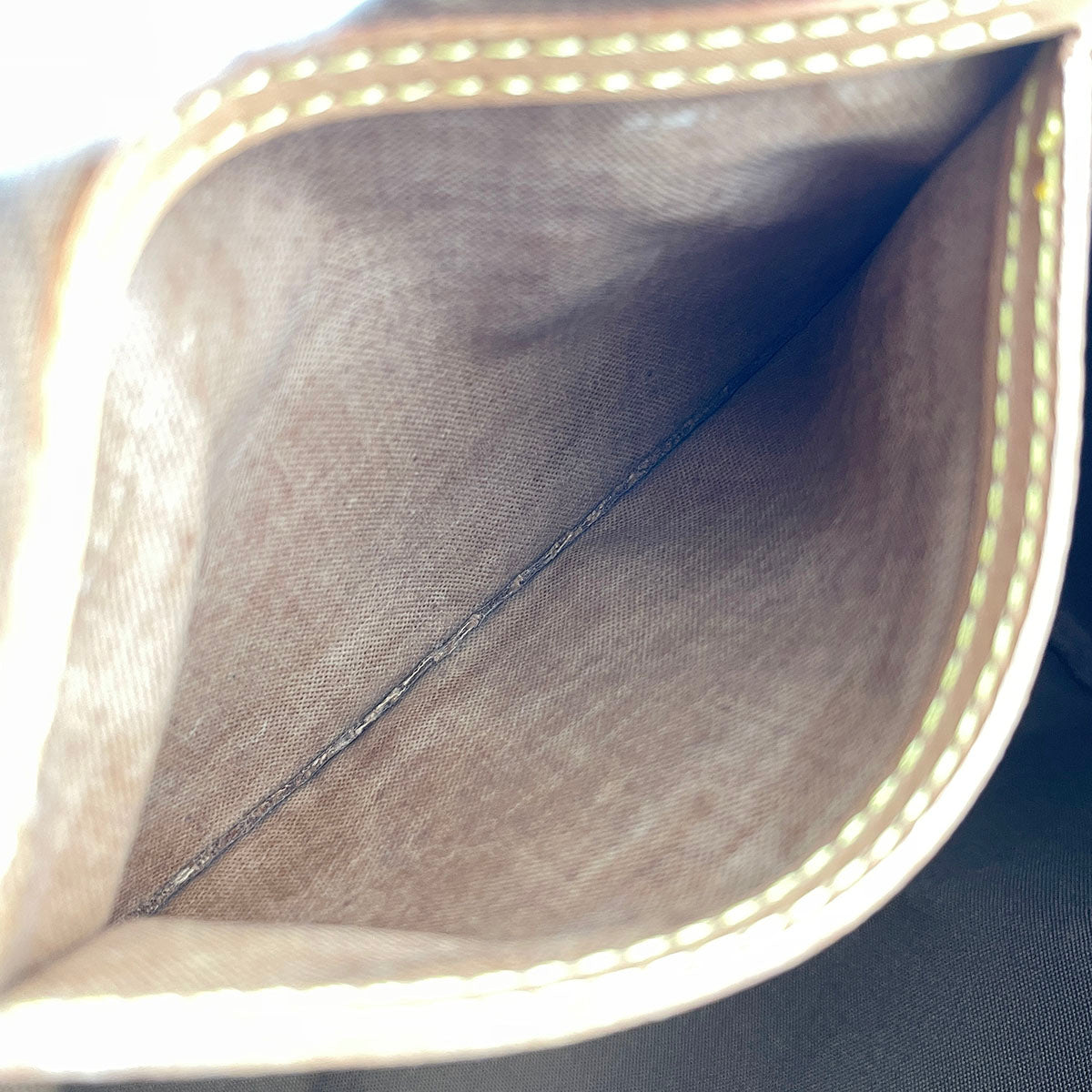 Louis Vuitton Monogram Speedy 35 Coated Canvas Fabric Brown Handbag 4849