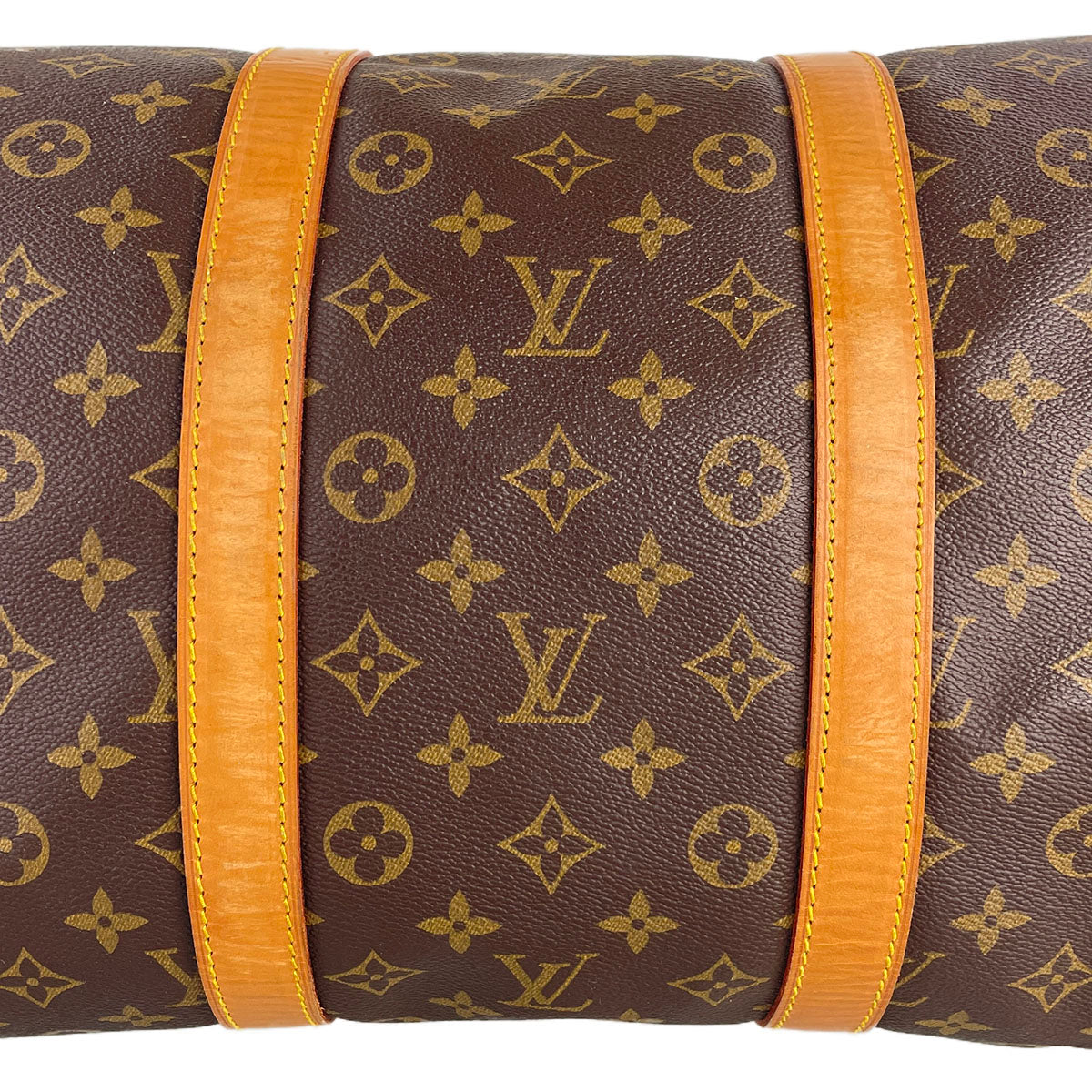 Louis Vuitton Monogram Keepall Bandouliere 55 Coated Canvas  Boston Bag 4880
