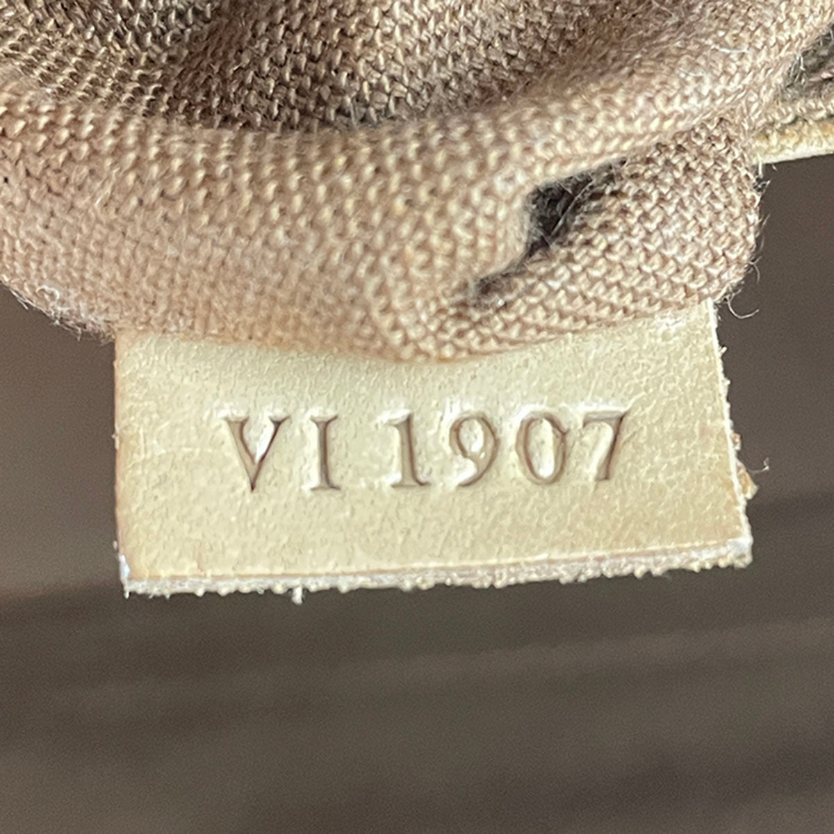 Louis Vuitton Monogram Alma Coated Canvas Fabric Brown Handbag 4823