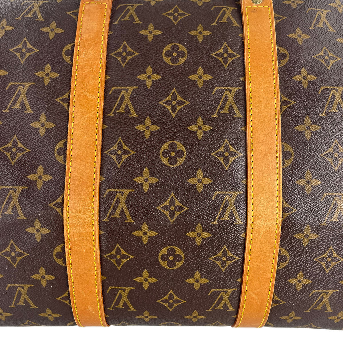 Louis Vuitton Monogram Keepall Bandouliere 50 Coated Canvas Boston Bag 4911