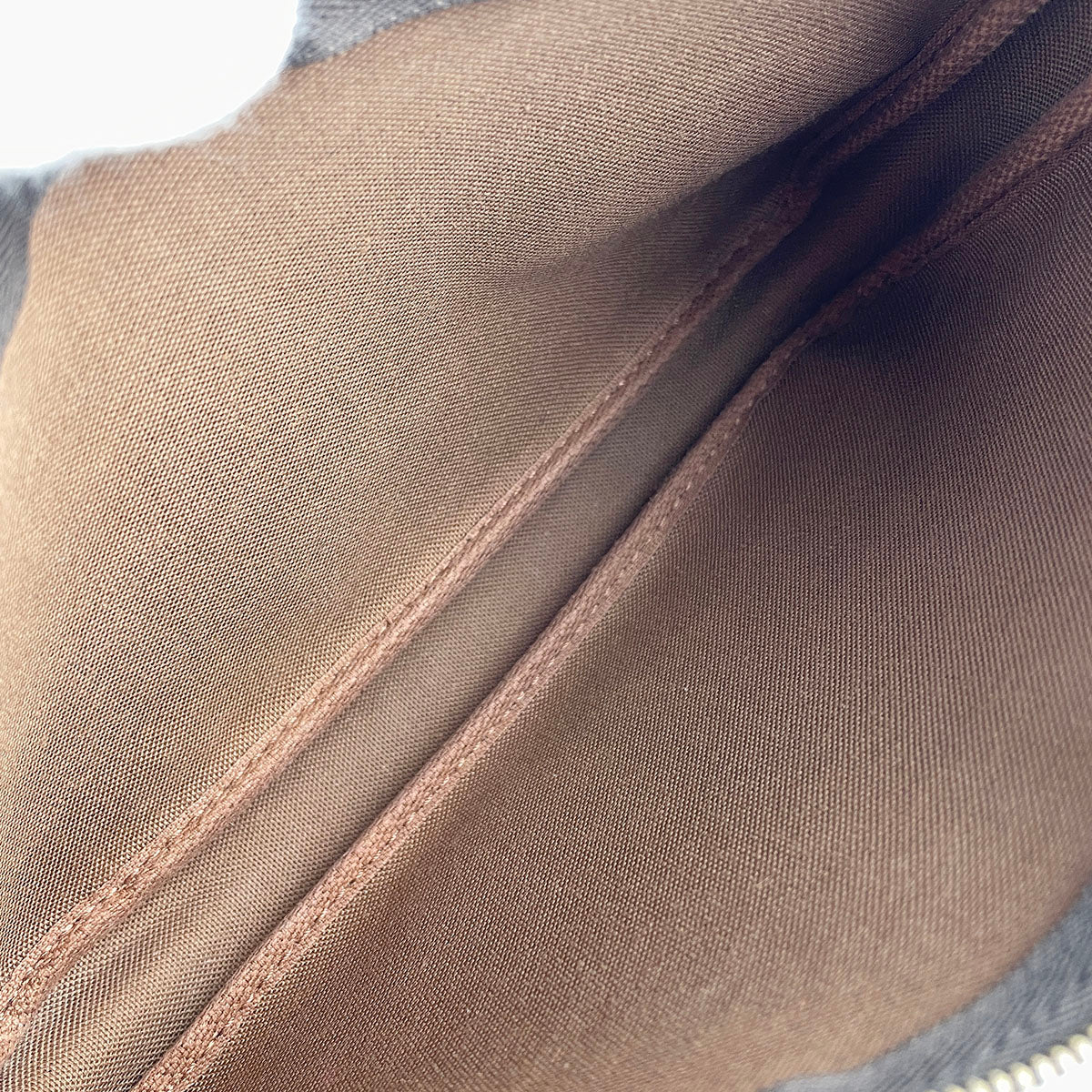 Louis Vuitton Monogram Pochette Accessoires Coated Canvas Brown Handbag 4922