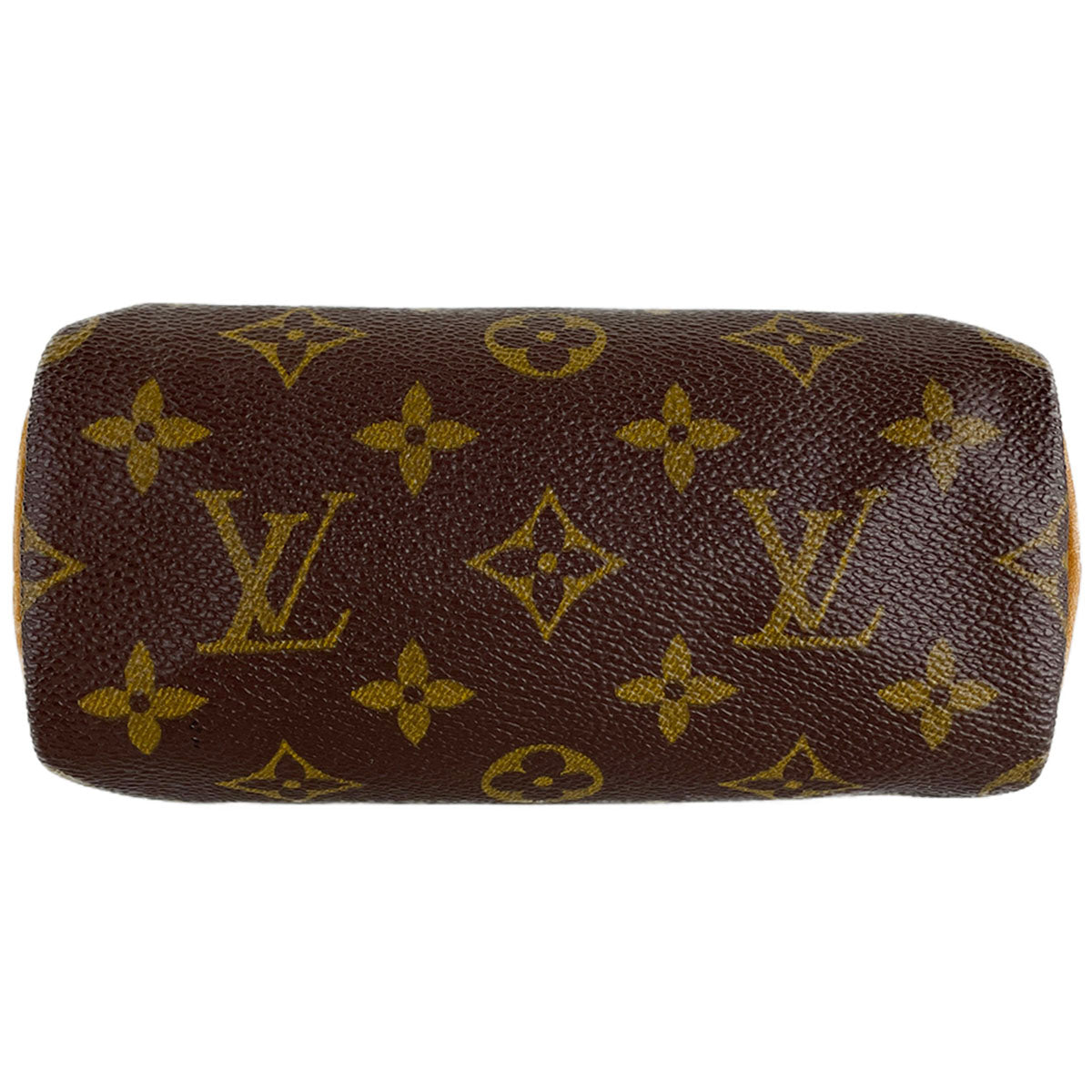 Louis Vuitton Monogram Mini speedy Coated Canvas Fabric Brown 2way Handbag 4916