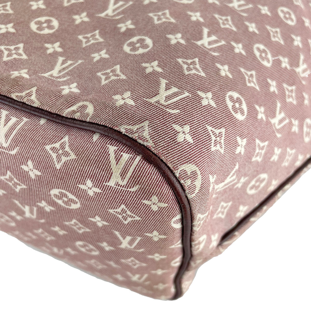 Louis Vuitton Monogram Idylle Neverfull MM Cotton Fabric Brown Tote bag 4895