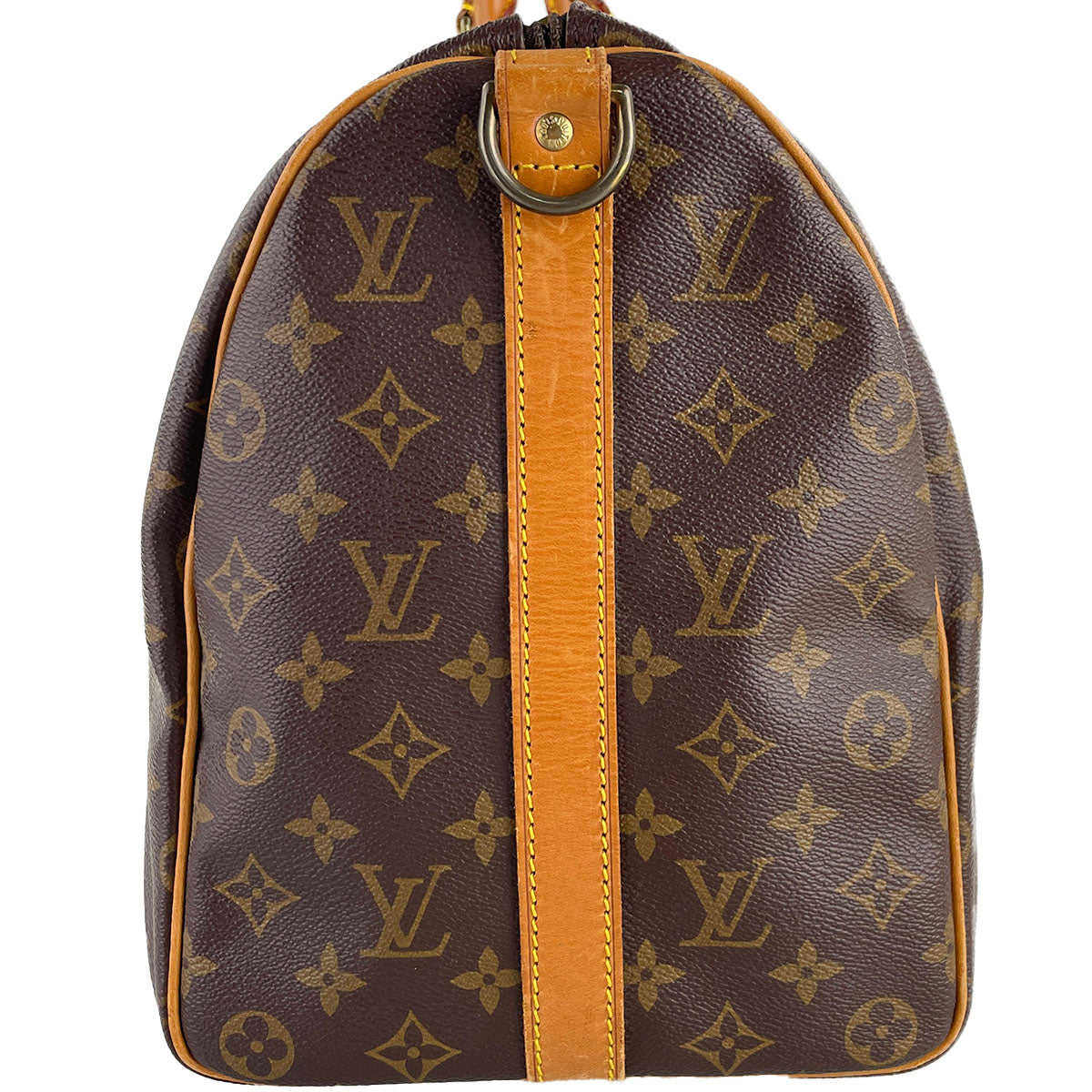 Louis Vuitton Monogram Keepall Bandouliere 45 Coated Canvas Boston Bag 4904