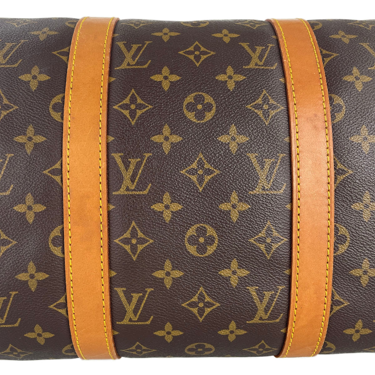 Louis Vuitton Monogram Keepall Bandouliere 50 Coated Canvas Boston Bag 4911