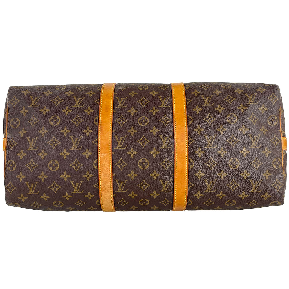 Louis Vuitton Monogram Keepall Bandouliere 50 Coated Canvas Boston Bag 4927
