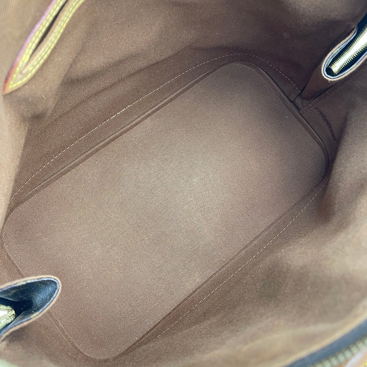 Louis Vuitton Monogram Alma Coated Canvas Fabric Brown Handbag 4823