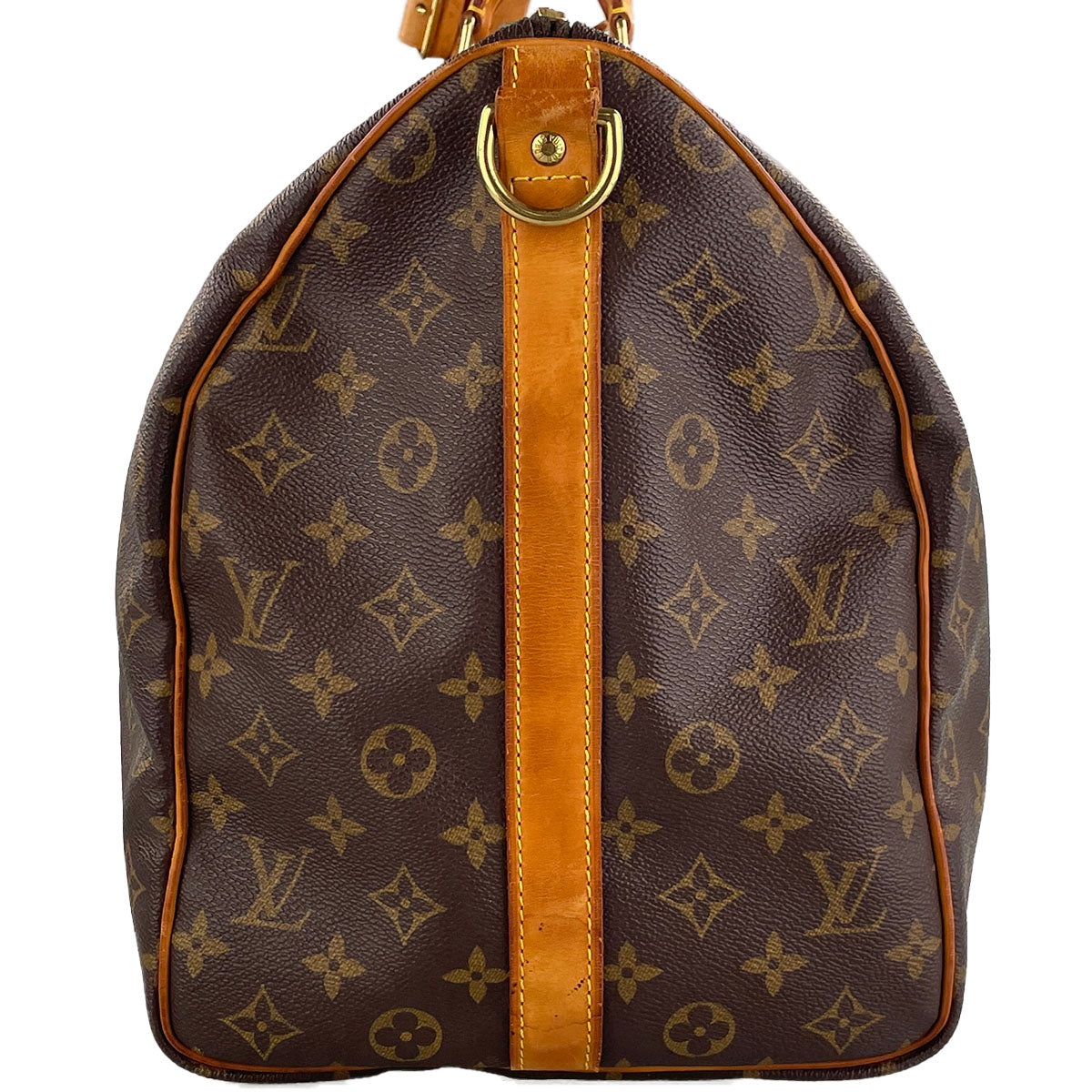 Louis Vuitton Monogram Keepall Bandouliere 50 Coated Canvas Boston Bag 4927