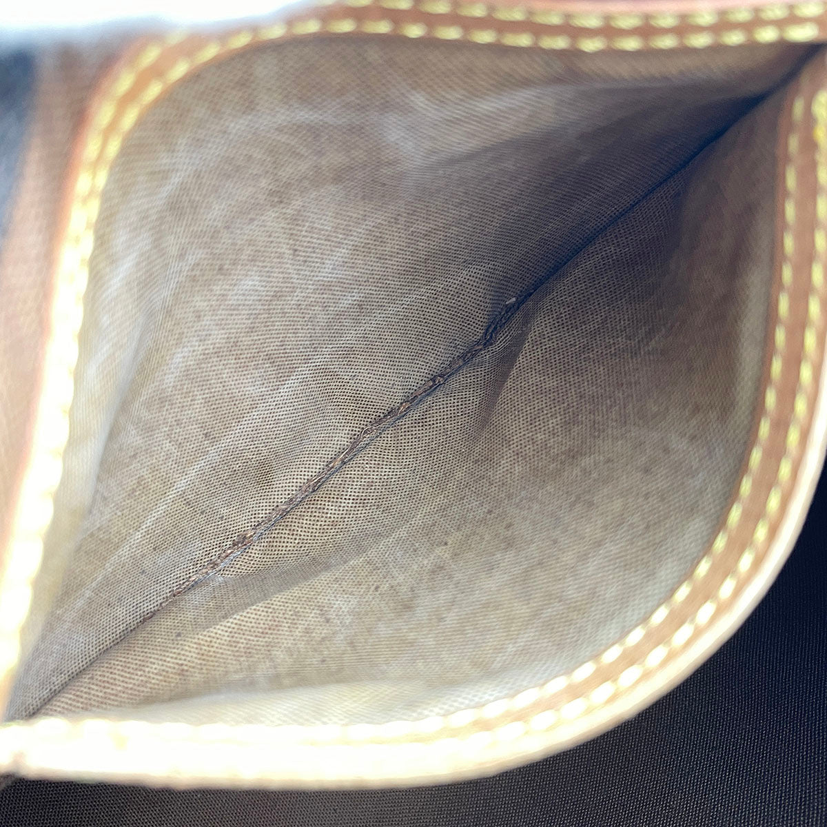 Louis Vuitton Monogram Speedy 25 Coated Canvas Fabric Brown Handbag 4938