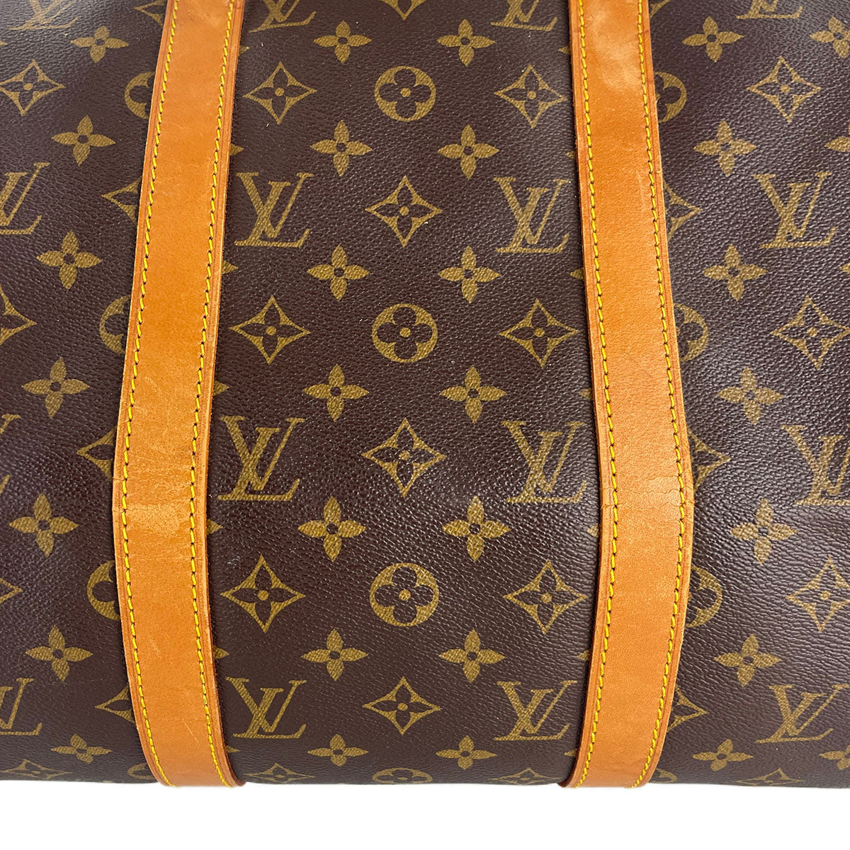 Louis Vuitton Monogram Keepall Bandouliere 50 Coated Canvas Boston Bag 4911