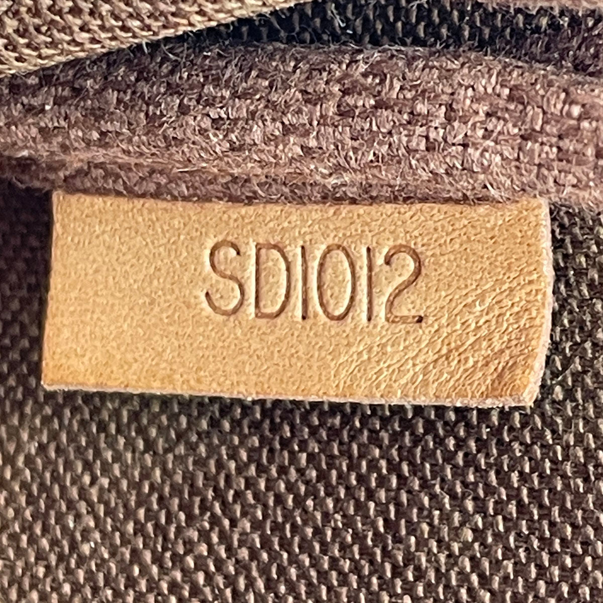 Louis Vuitton Monogram Mini Pochette Accessoires Coated Canvas Brown Pouch 4903