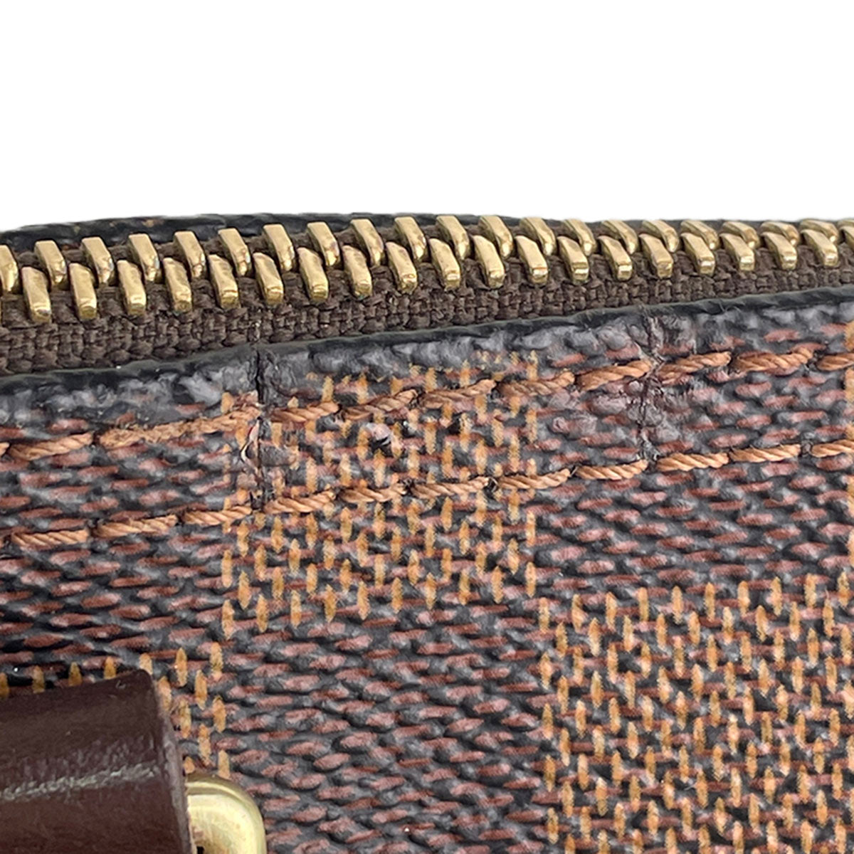 Louis Vuitton Damier Speedy 30 Coated Canvas Fabric Brown Handbag 4893