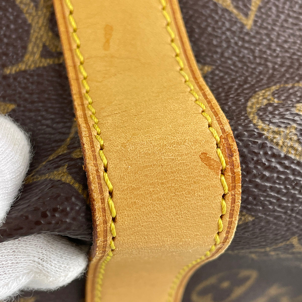 Louis Vuitton Monogram Keepall 55 Coated Canvas Fabric Brown Boston Bag 4857