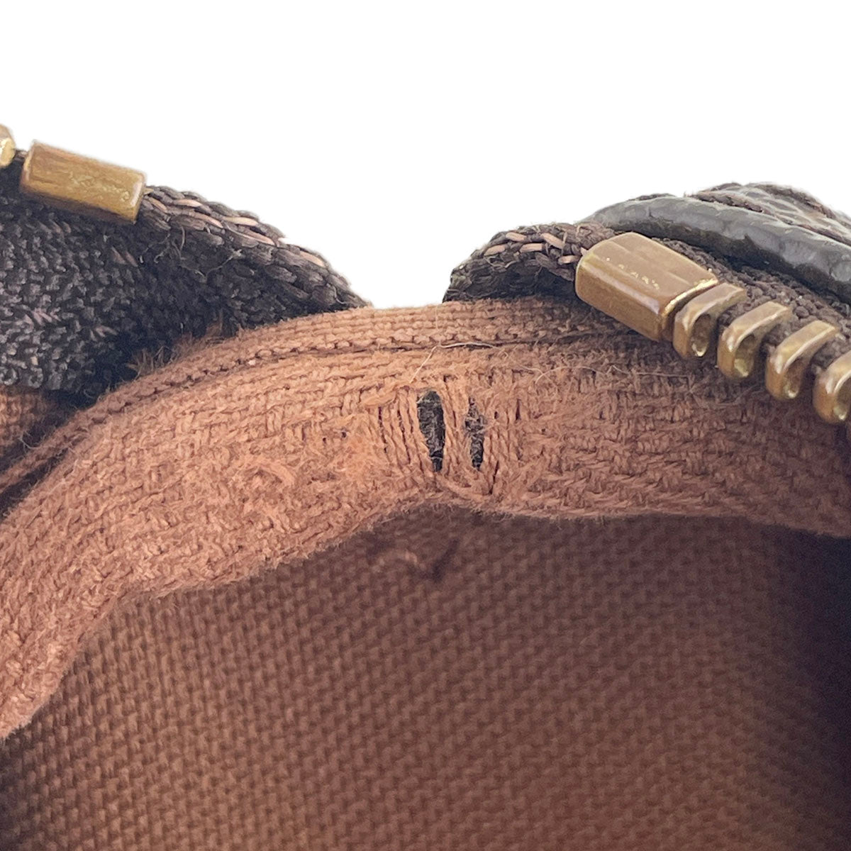 Louis Vuitton Monogram Speedy 30 Leather Fabric Brown Handbag 4759