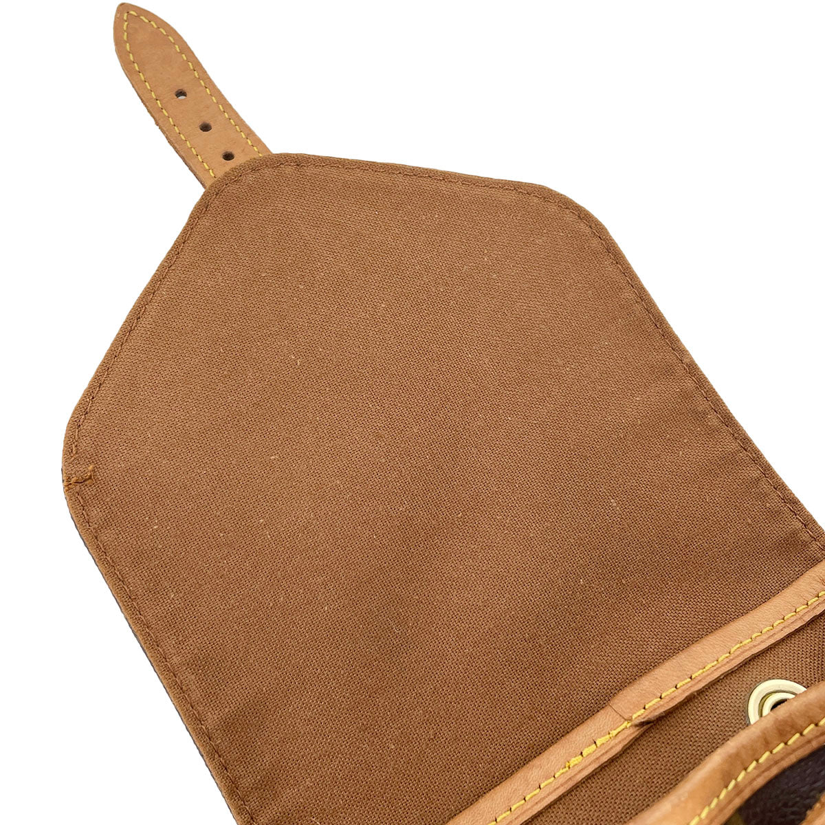 Louis Vuitton Monogram Montsouris MM Coated Canvas Brown Backpack Bag 4943