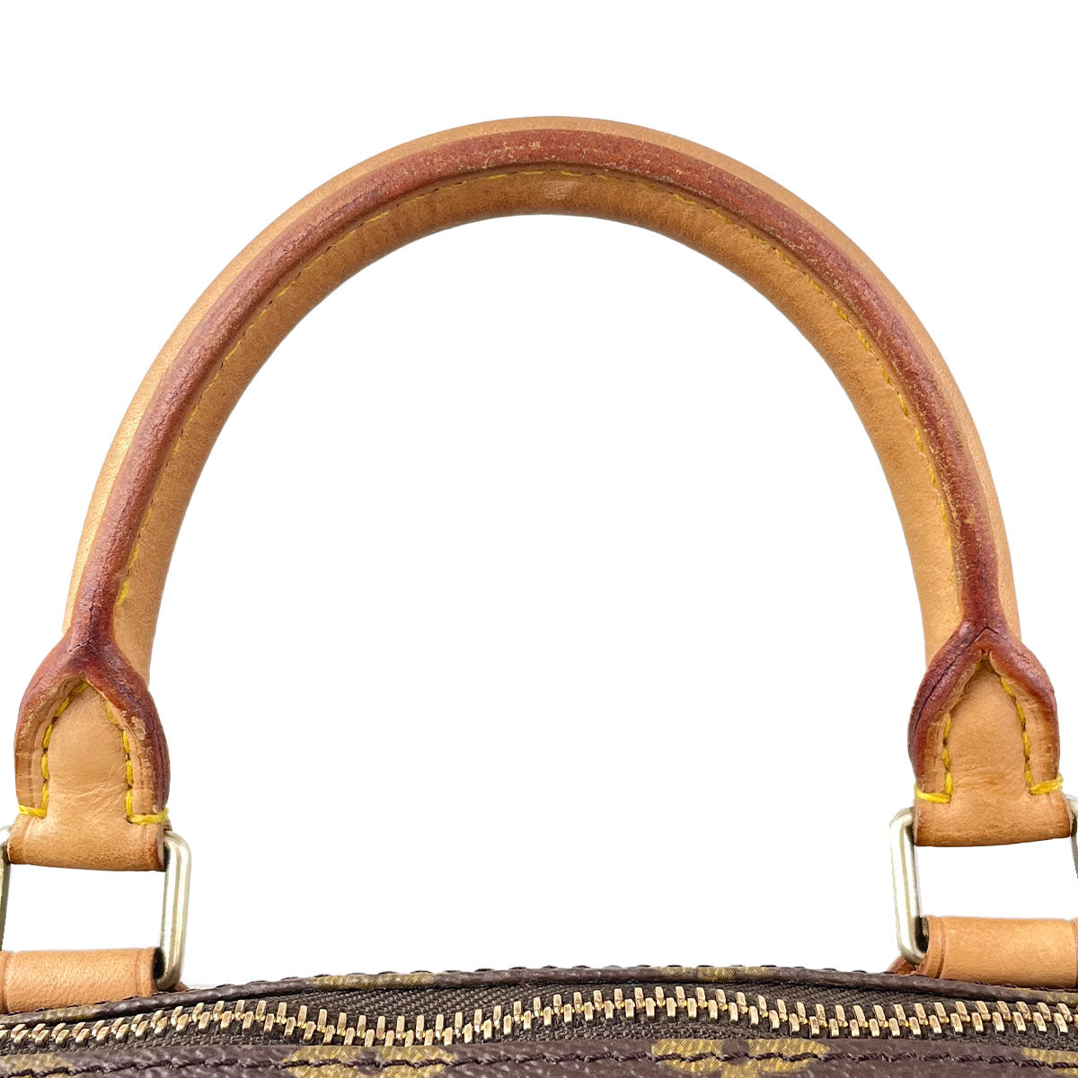 Louis Vuitton Monogram Speedy 30 Coated Canvas Fabric Brown Handbag 4931