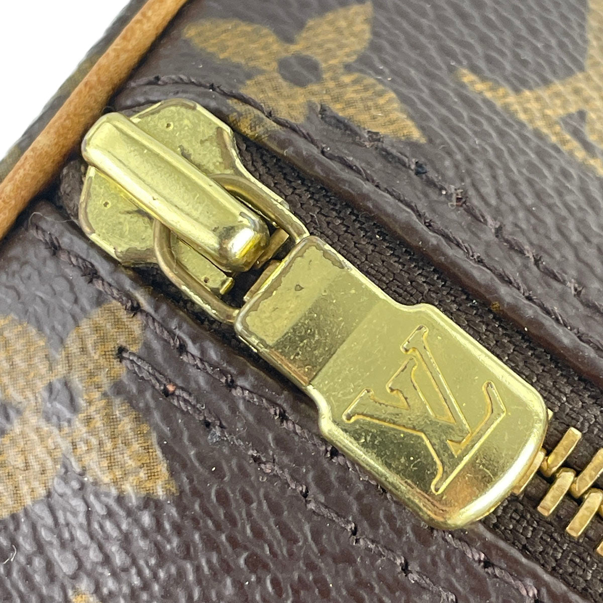 Louis Vuitton Monogram Papillon 30 Coated Canvas Brown Handbag 4841
