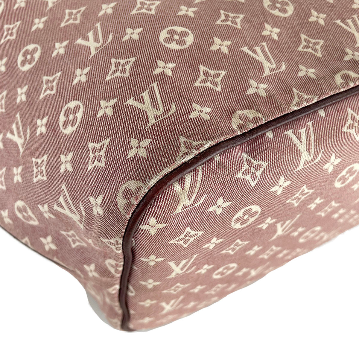 Louis Vuitton Monogram Idylle Neverfull MM Cotton Fabric Brown Tote bag 4895