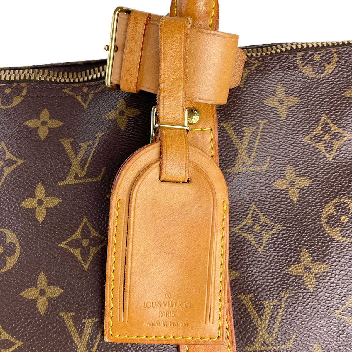 Louis Vuitton Monogram Keepall Bandouliere 50 Coated Canvas Boston Bag 4927