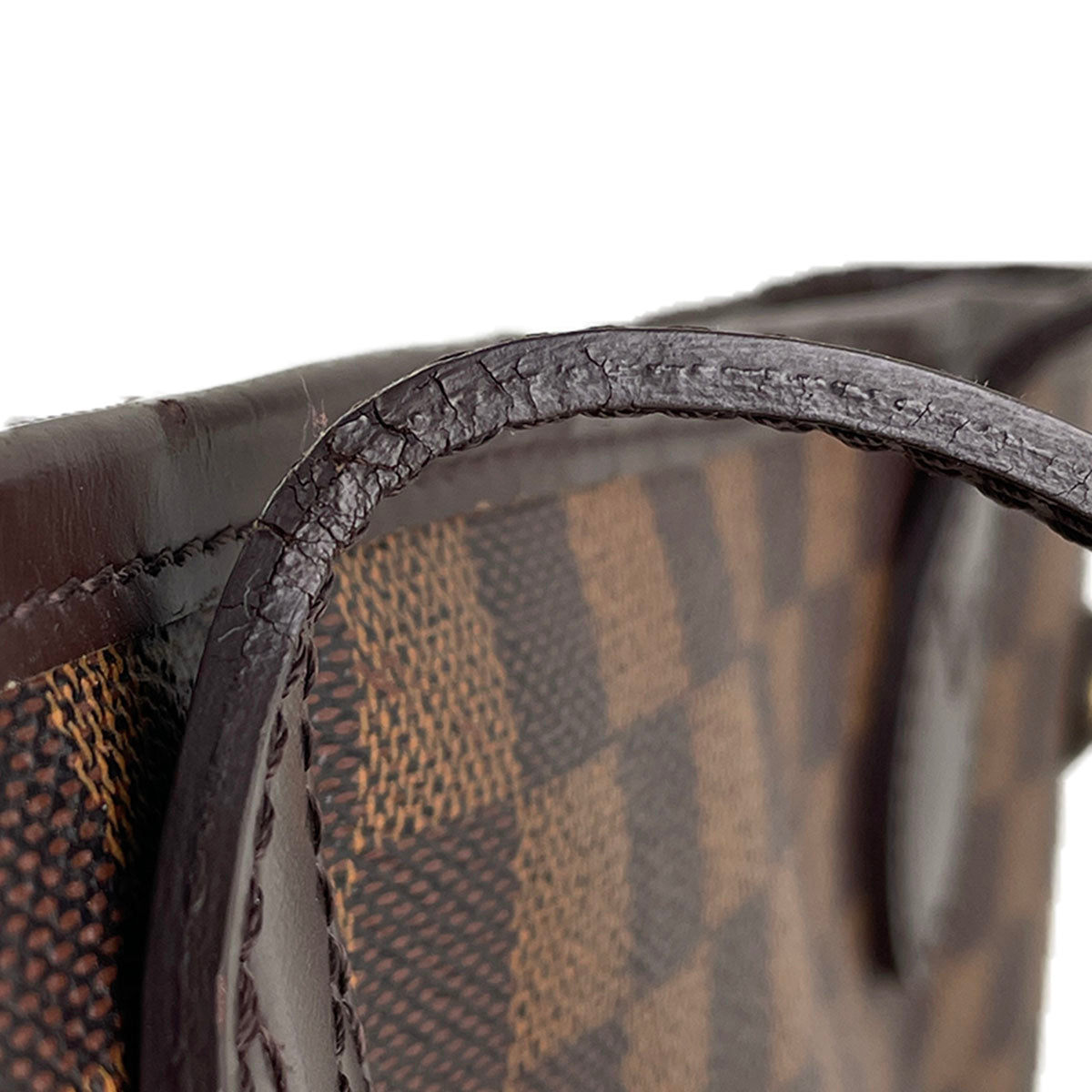 Louis Vuitton Damier Neverfull MM Coated Canvas Fabric Brown Tote bag 4826