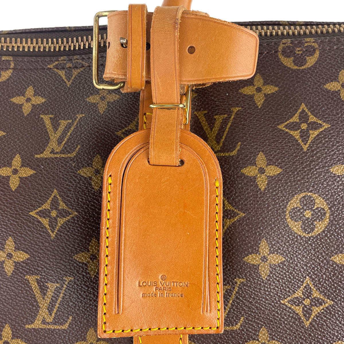 Louis Vuitton Monogram Keepall Bandouliere 50 Coated Canvas Boston Bag 4911