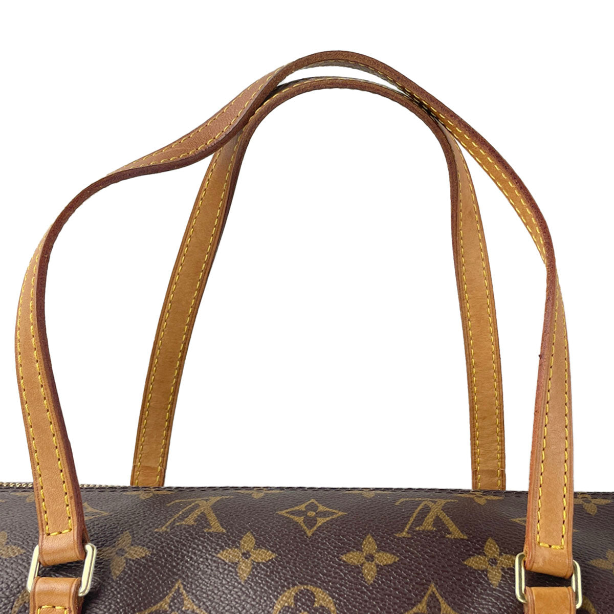 Louis Vuitton Monogram Papillon 30 Coated Canvas Brown Handbag 4841