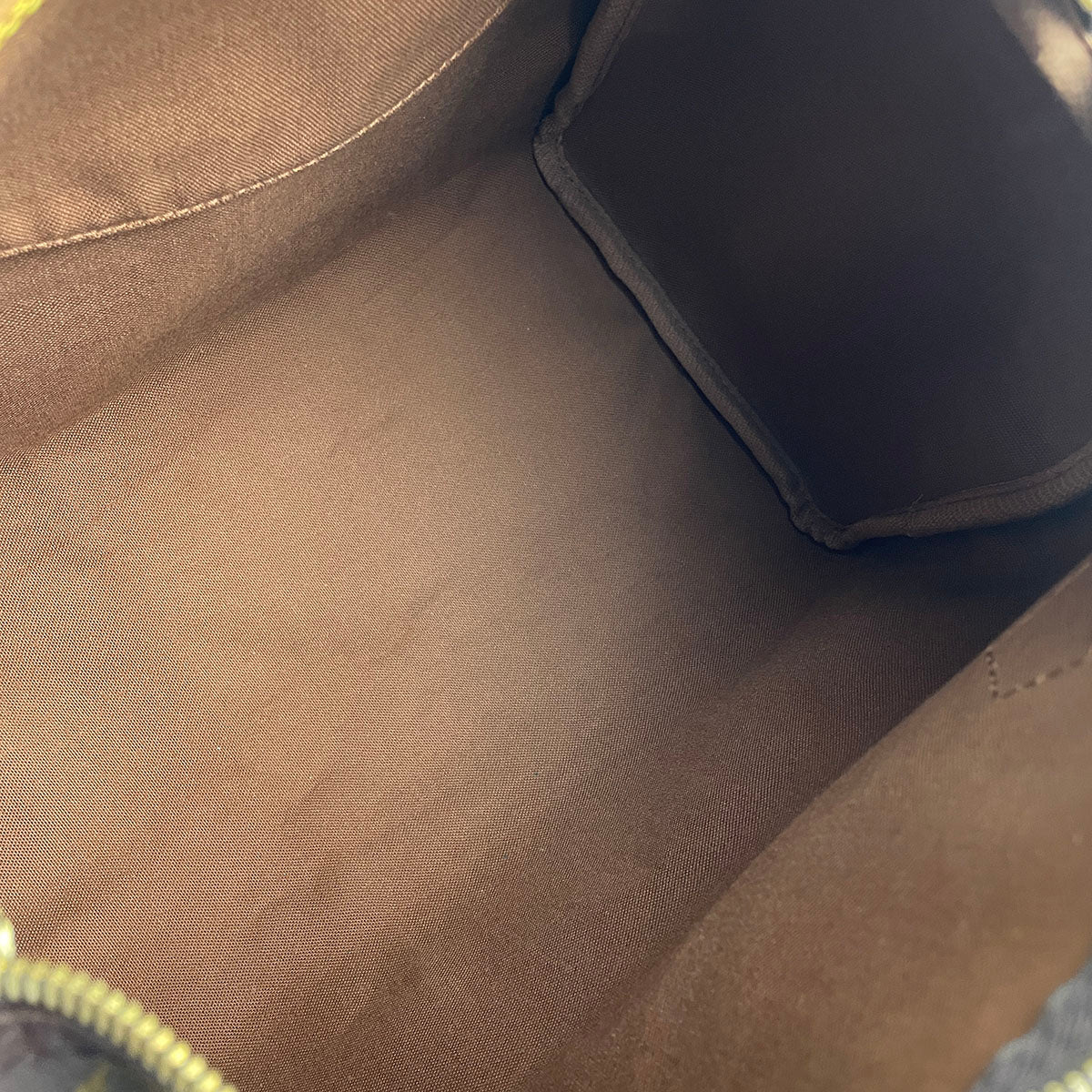 Louis Vuitton Monogram Speedy 30 Coated Canvas Fabric Brown Handbag 4865