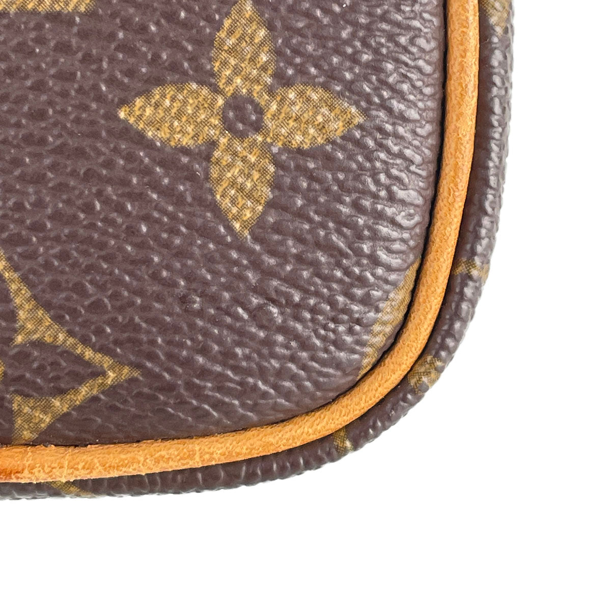 Louis Vuitton Monogram Mini speedy 2way Coated Canvas Fabric Brown Handbag 4853
